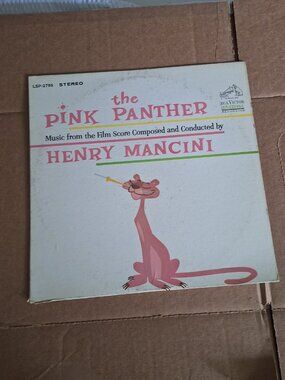 pink panther lp record